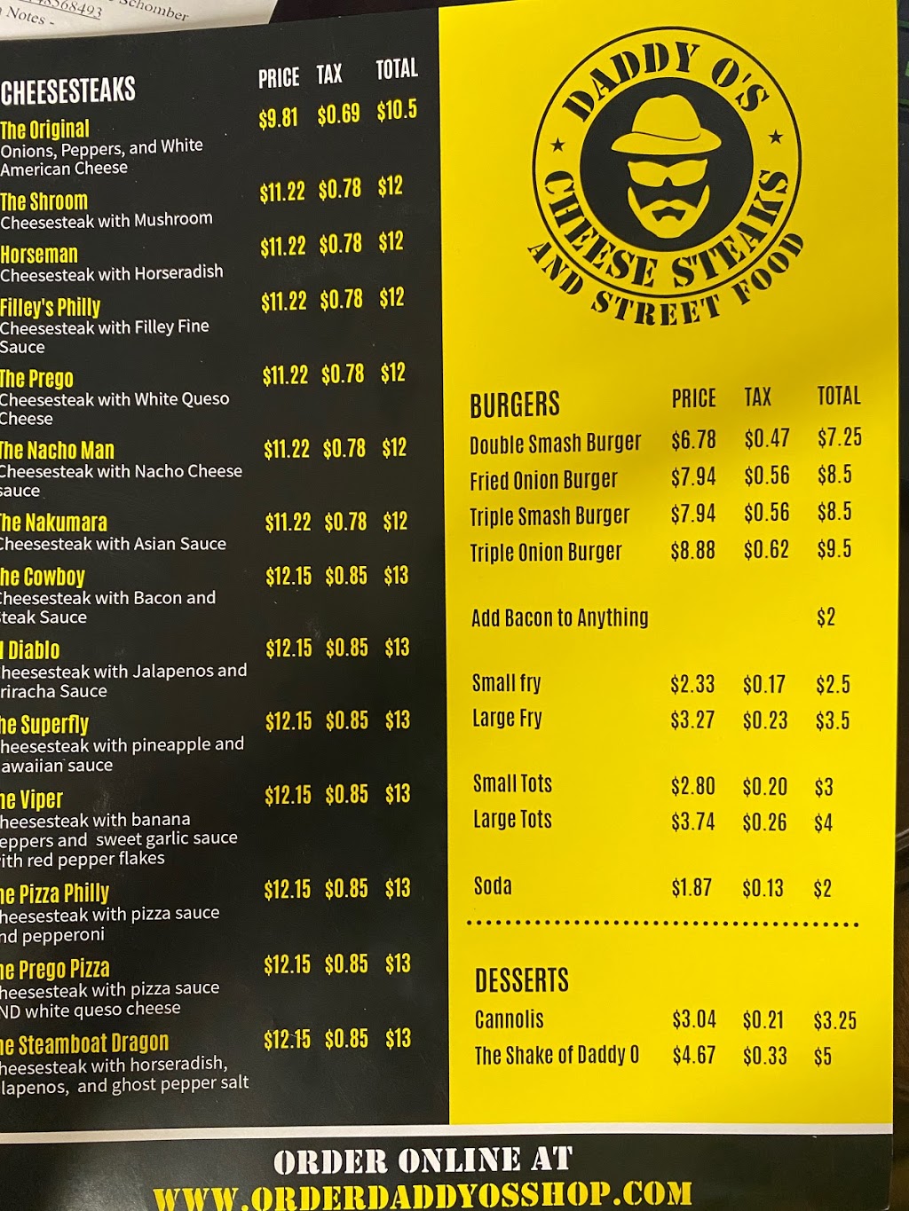 Daddy Os Cheesesteaks and Street Food | meal takeaway | 3317 MO-100, Villa Ridge, MO 63089, USA | 6364516016 OR +1 636-451-6016