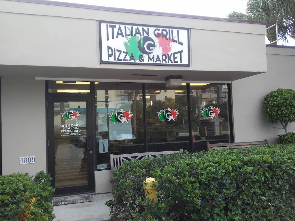 Italian Grill Pizza and Market | restaurant | 4809 Florida A1A #15C, Vero Beach, FL 32963, USA | 7729995550 OR +1 772-999-5550