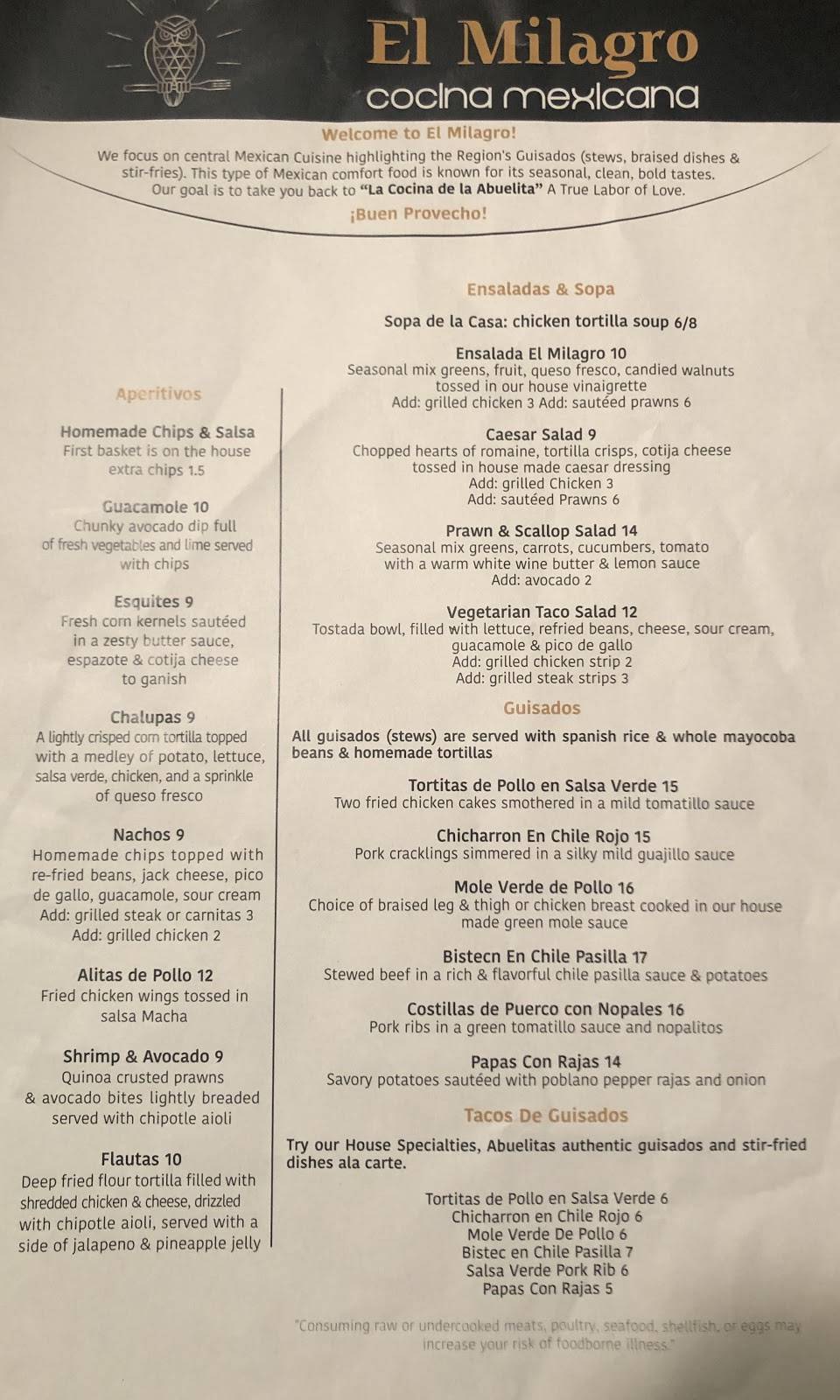 Cocina Mexicana El Milagro | restaurant | 485 S Cloverdale Blvd, Cloverdale, CA 95425, USA | 7078946334 OR +1 707-894-6334
