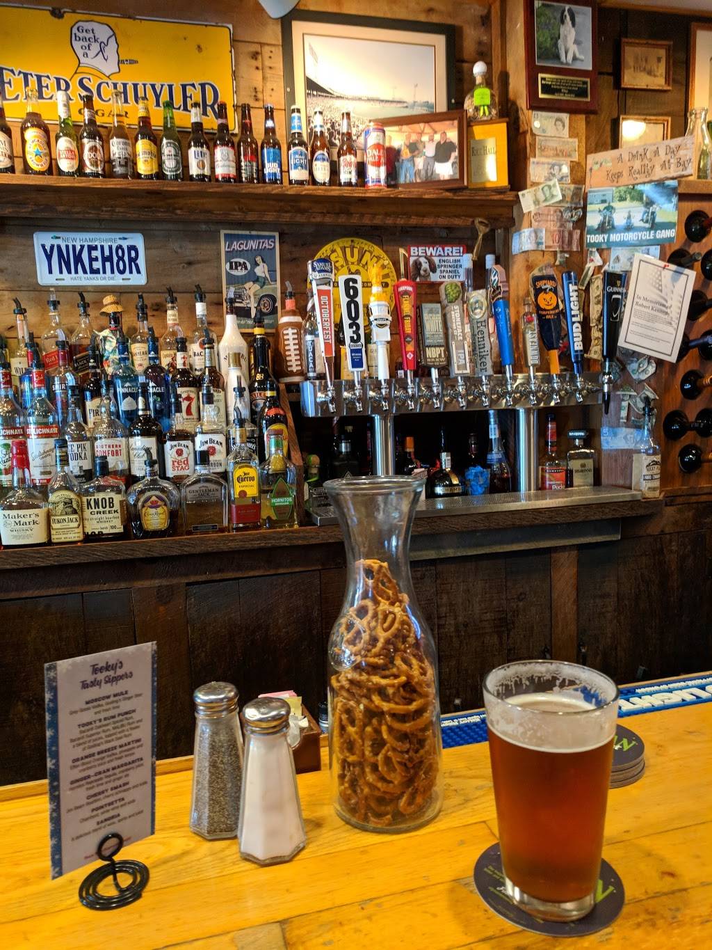 Tooky Mills Pub | restaurant | 9 Depot St, Hillsboro, NH 03244, USA | 6034646700 OR +1 603-464-6700