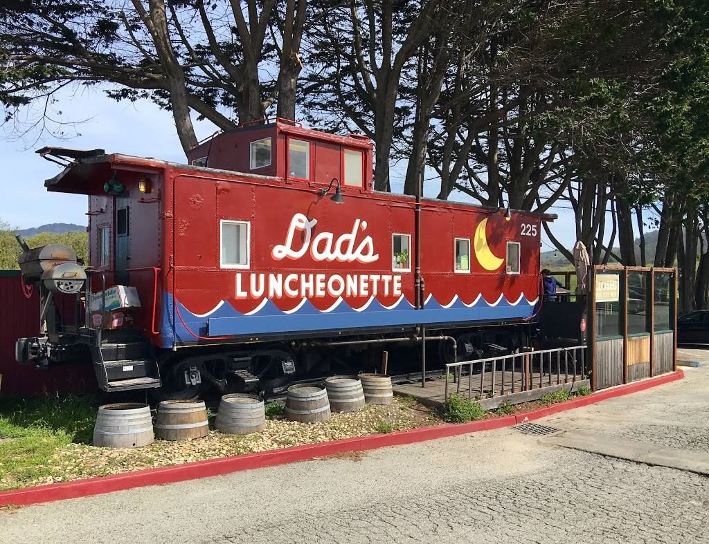 Dads Luncheonette | restaurant | 225 Cabrillo Hwy S, Half Moon Bay, CA 94019, USA | 6505609832 OR +1 650-560-9832