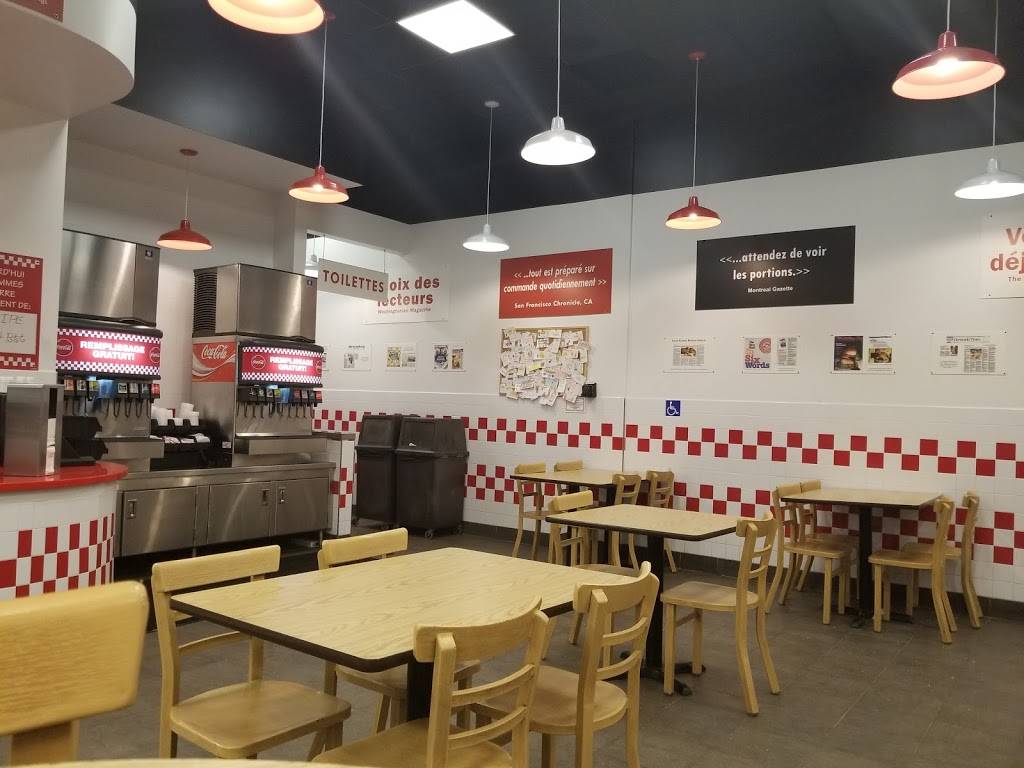Five Guys | meal takeaway | 1371 Boulevard Michèle-Bohec, Blainville, QC J7C 0M4, Canada | 4509335078 OR +1 450-933-5078