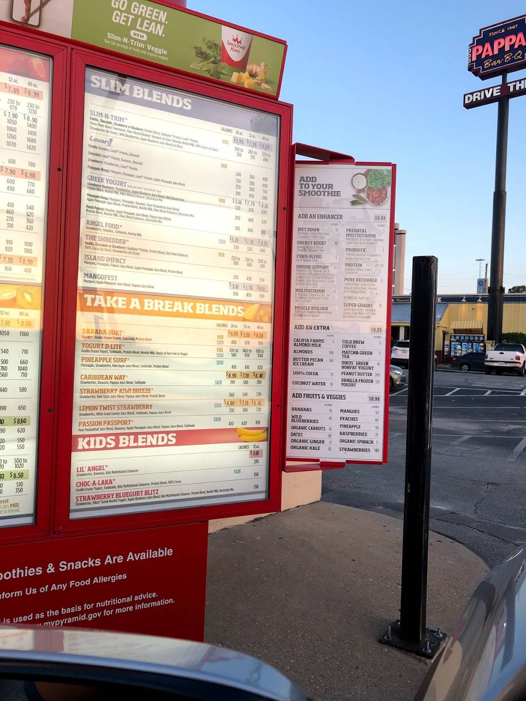 Smoothie King | restaurant | 19717 Eastex Fwy, Humble, TX 77338, USA | 2814464416 OR +1 281-446-4416