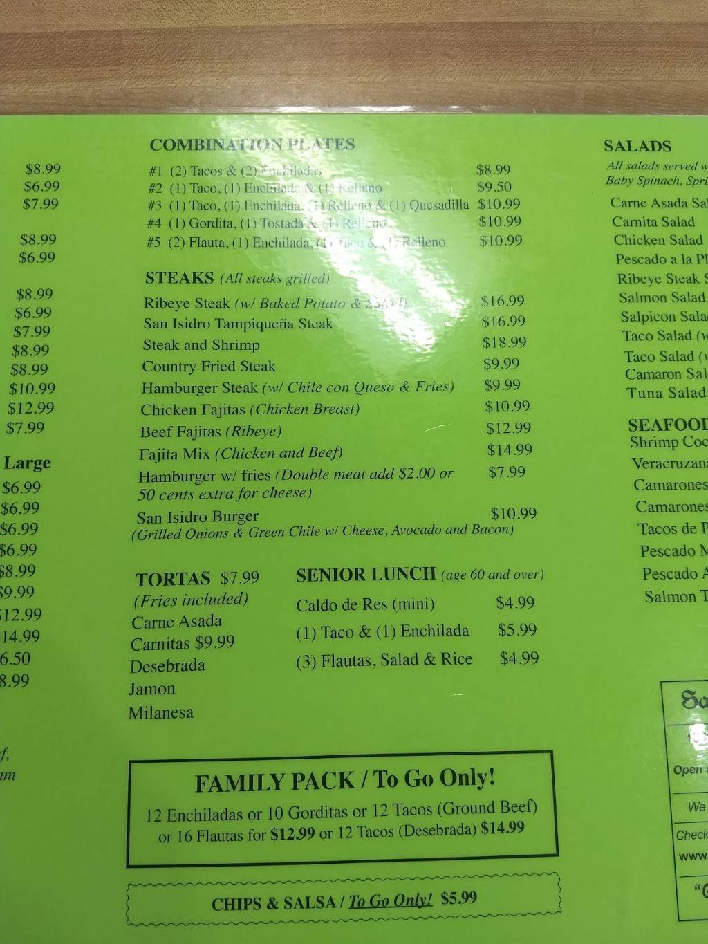 San Isidro Mission Cafe | cafe | 1071 Country Club Rd, El Paso, TX 79932, USA | 9158458400 OR +1 915-845-8400