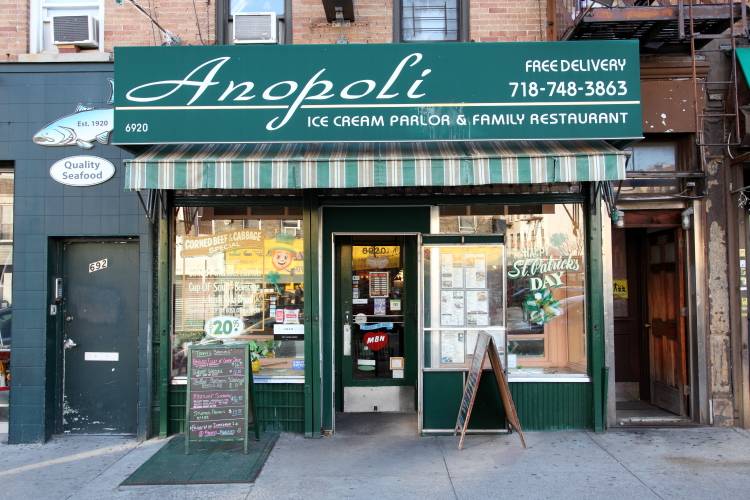 Anopoli | restaurant | 1351, 6920 3rd Ave, Brooklyn, NY 11209, USA | 7187483863 OR +1 718-748-3863