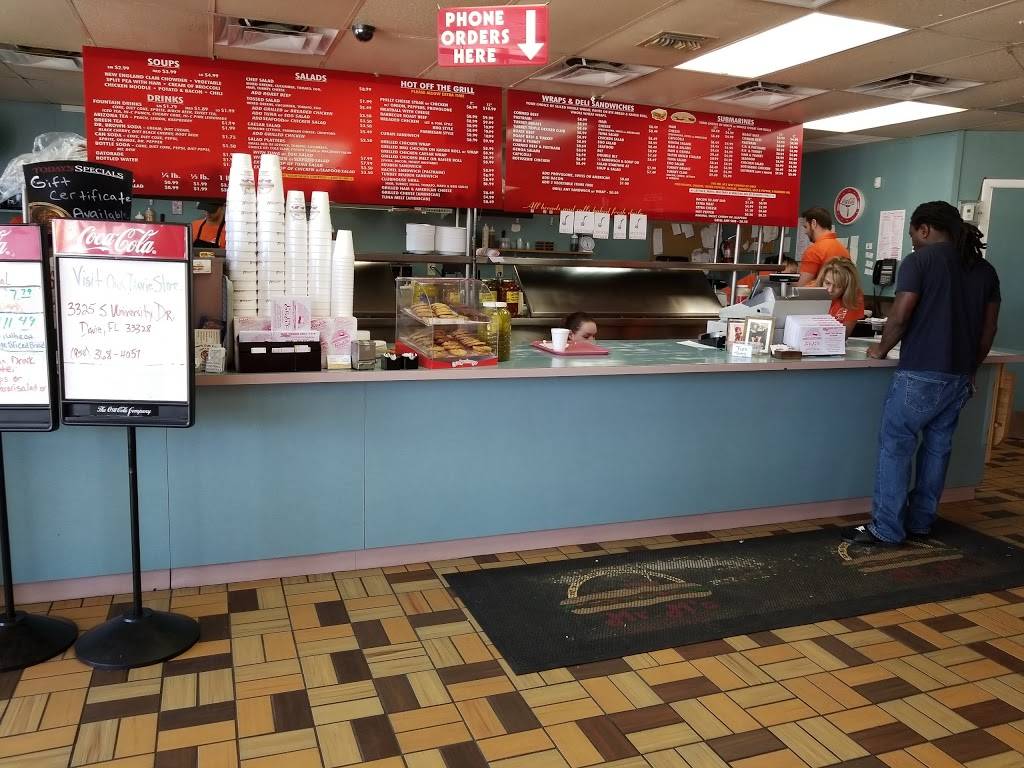 Mr Ms Sandwich Shop | meal takeaway | 1975 Stirling Rd, Hollywood, FL 33020, USA | 9549256400 OR +1 954-925-6400