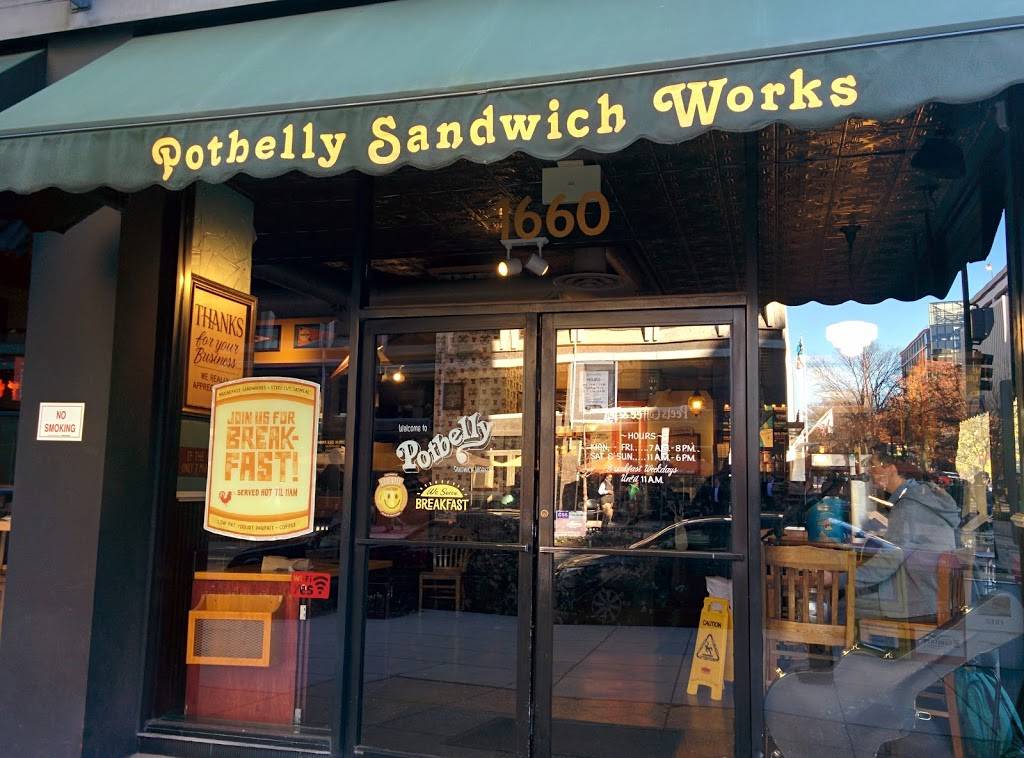 Potbelly Sandwich Shop | restaurant | 1660 L St NW, Washington, DC 20036, USA | 2024638111 OR +1 202-463-8111