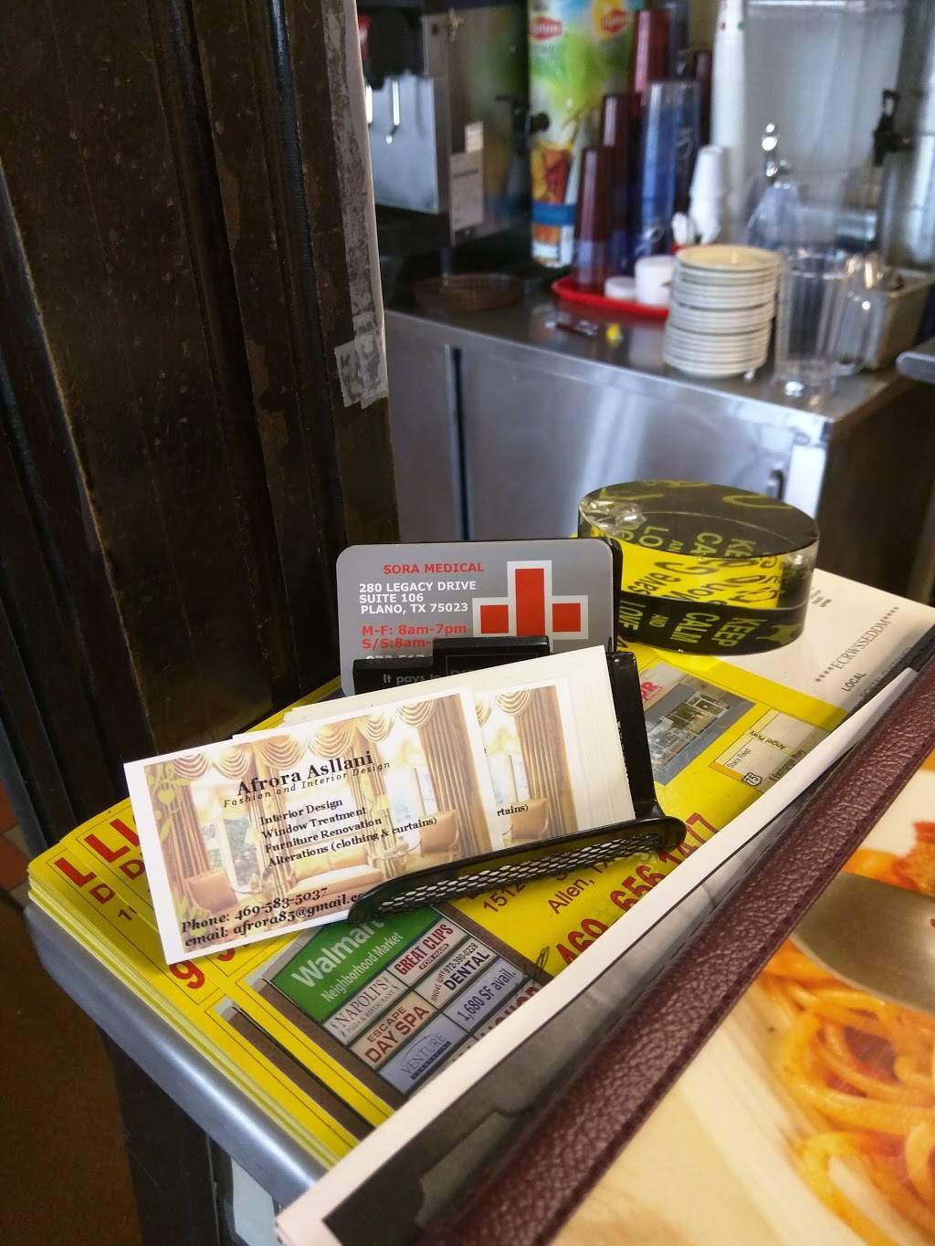 Napolis | restaurant | 1512 E Exchange Pkwy, Allen, TX 75002, USA | 2144958524 OR +1 214-495-8524