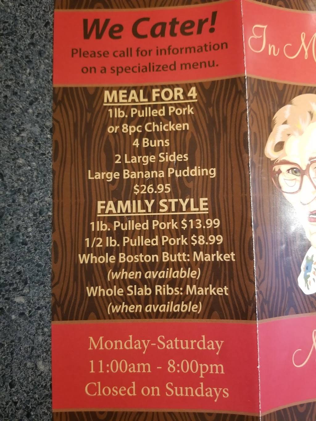 MaMaws BBQ | restaurant | 1198 US-80, Eden, GA 31307, USA | 9125317295 OR +1 912-531-7295