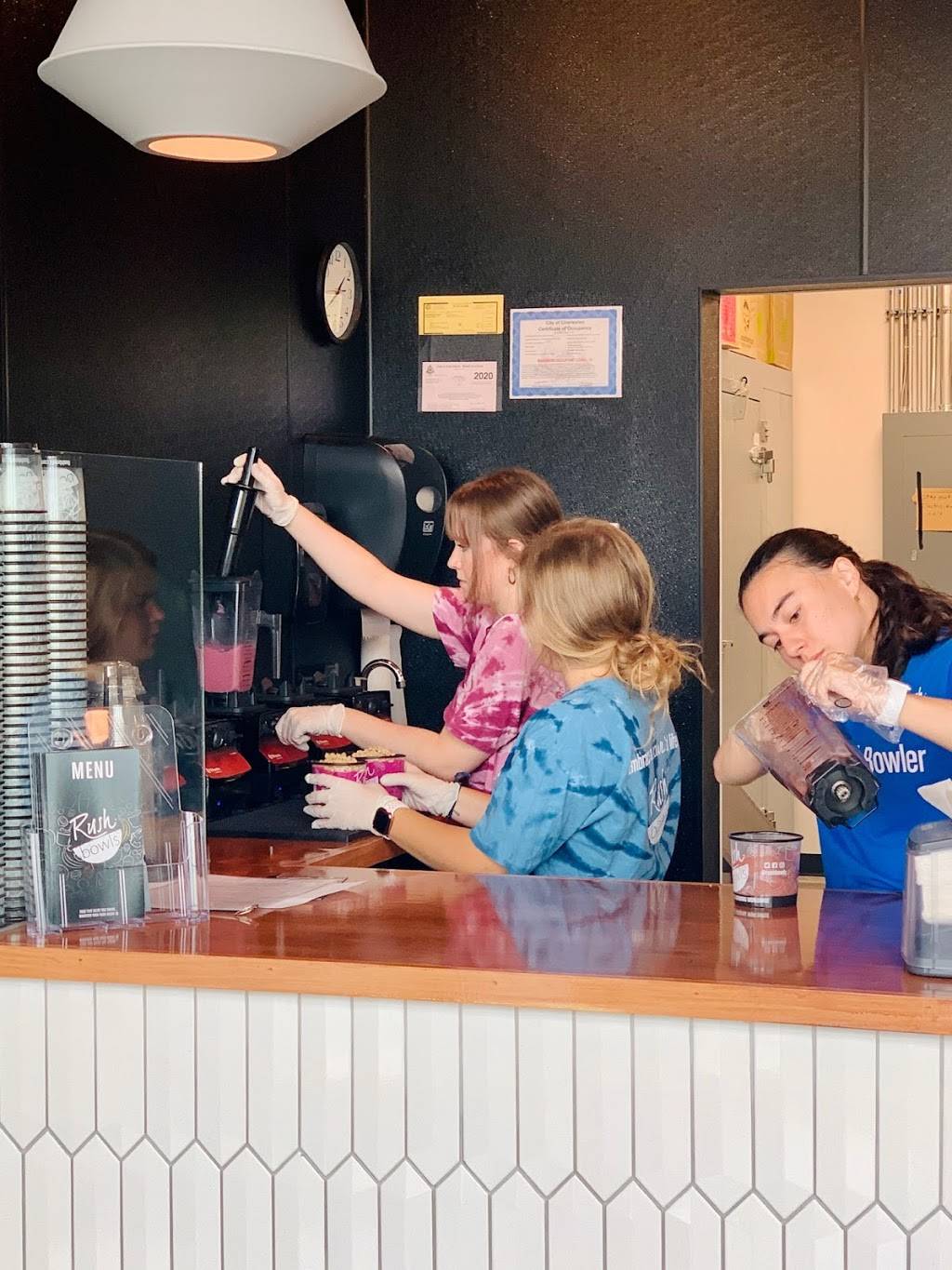 Rush Bowls | restaurant | 22 Westedge St Suite 103, Charleston, SC 29403, USA | 8437249474 OR +1 843-724-9474