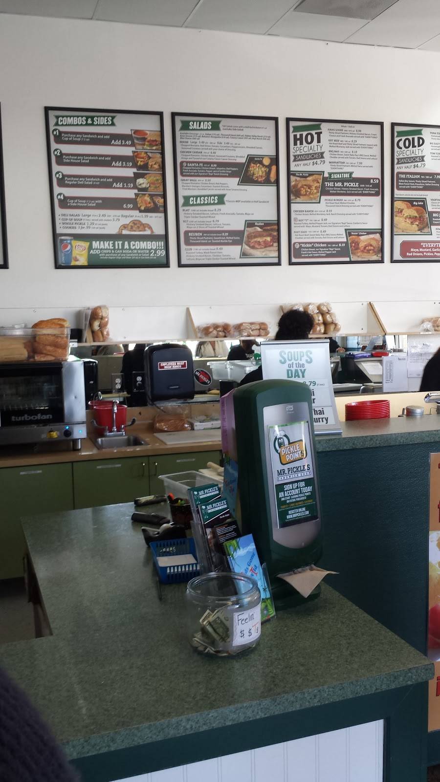 Mr. Pickles Sandwich Shop | meal takeaway | 300 E Monte Vista Ave, Vacaville, CA 95688, USA | 7074531283 OR +1 707-453-1283