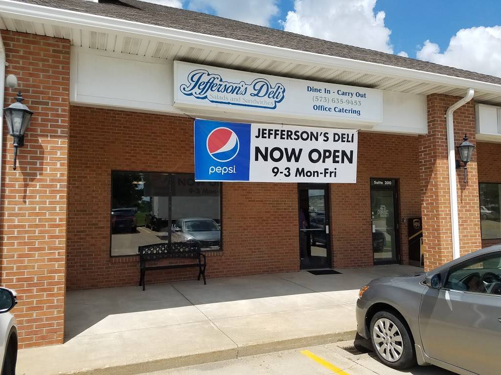 Jeffersons Deli | restaurant | 3702 W Truman Blvd #202, Jefferson City, MO 65109, USA | 5736359453 OR +1 573-635-9453