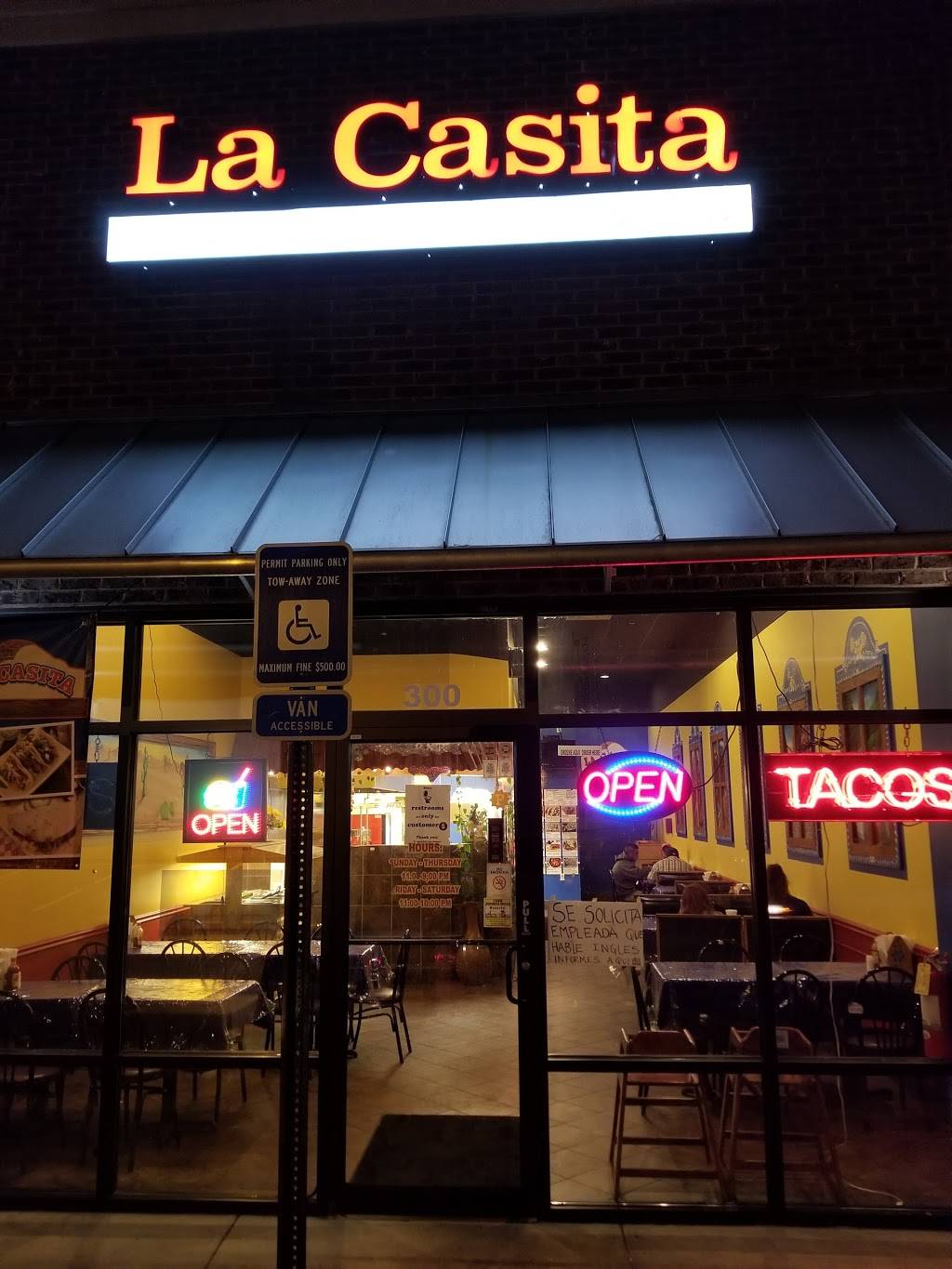 La Casita Homestyle Mexican Food | restaurant | 2325 Powder Springs Rd #300, Marietta, GA 30064, USA | 6784268875 OR +1 678-426-8875