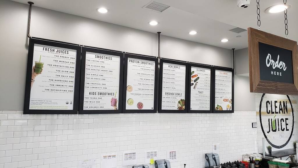 Clean Juice | restaurant | 1051 Heights Blvd Suite 120, Houston, TX 77008, USA | 8325825633 OR +1 832-582-5633