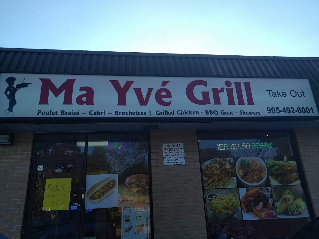 Ma Yve Grill | restaurant | 1980 Rosefield Rd, Pickering, ON L1V 1J8, Canada | 9054926001 OR +1 905-492-6001