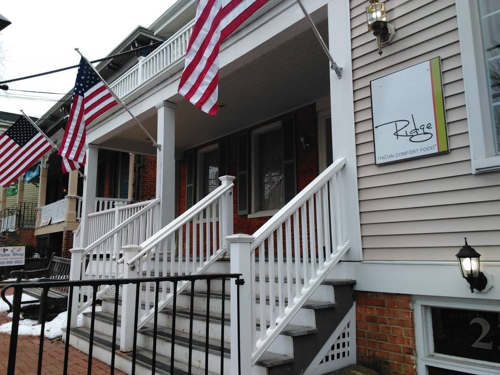 The Ridge Italian Restaurant Pizzeria | restaurant | 25 S Finley Ave, Basking Ridge, NJ 07920, USA | 9087665701 OR +1 908-766-5701