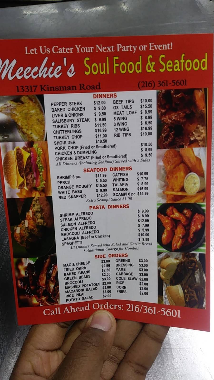 Meechies Soul Food | restaurant | 13317 Kinsman Rd, Cleveland, OH 44120, USA | 2163615601 OR +1 216-361-5601