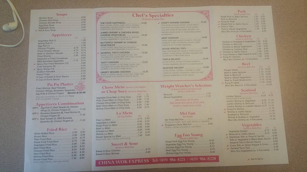 China Wok Express | restaurant | 150 King St, Northampton, MA 01060, USA | 4135868220 OR +1 413-586-8220