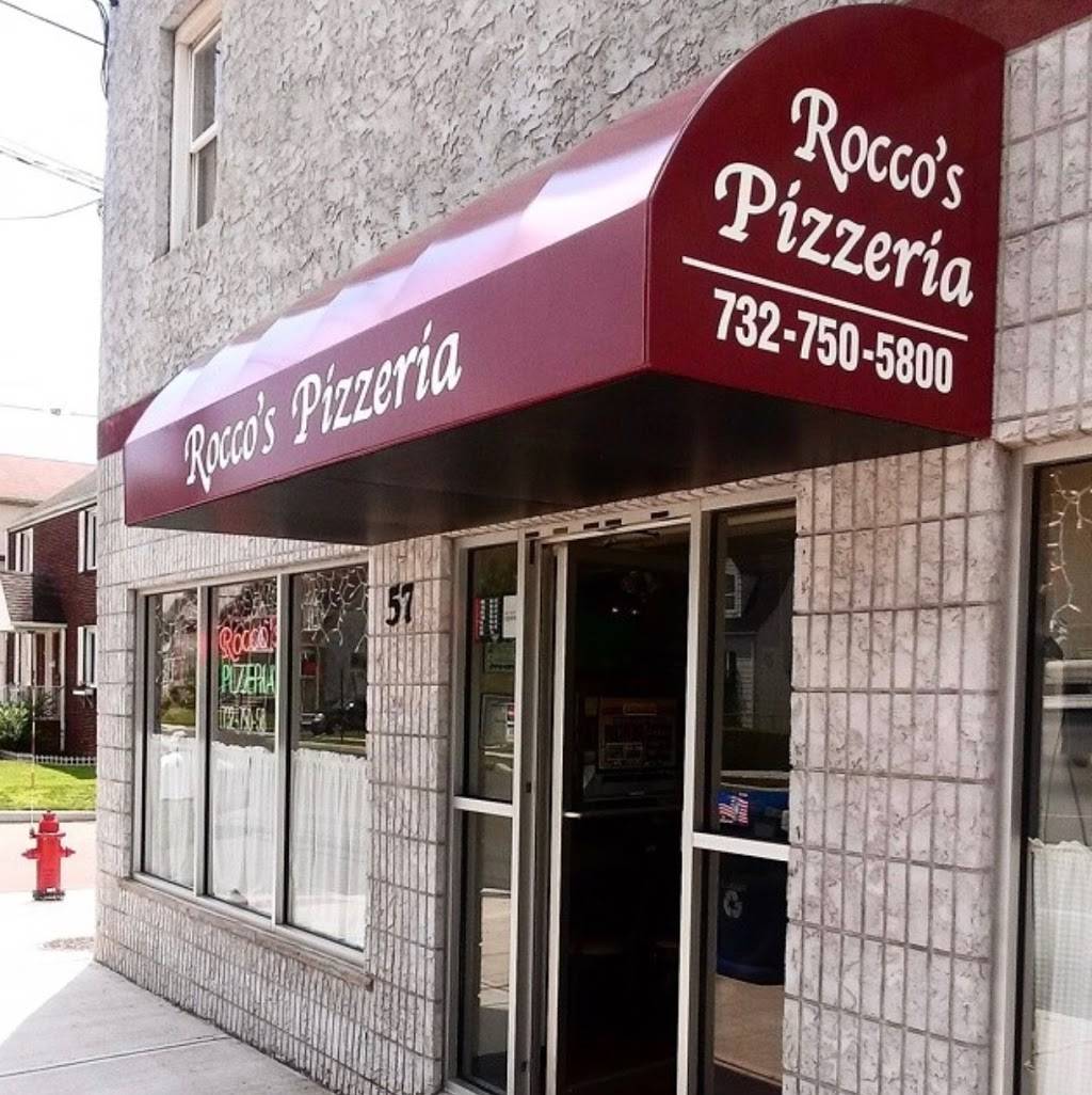 Roccos Pizzeria | restaurant | 57 Avenel St # A, Avenel, NJ 07001, USA | 7327505800 OR +1 732-750-5800