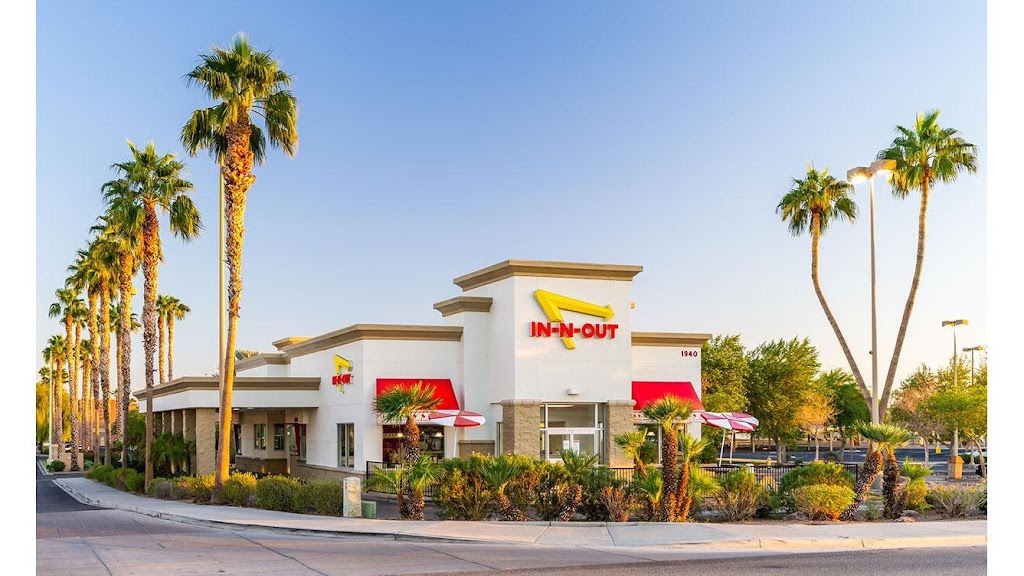 In-N-Out Burger | restaurant | 1940 E 16th St, Yuma, AZ 85365, USA | 8007861000 OR +1 800-786-1000
