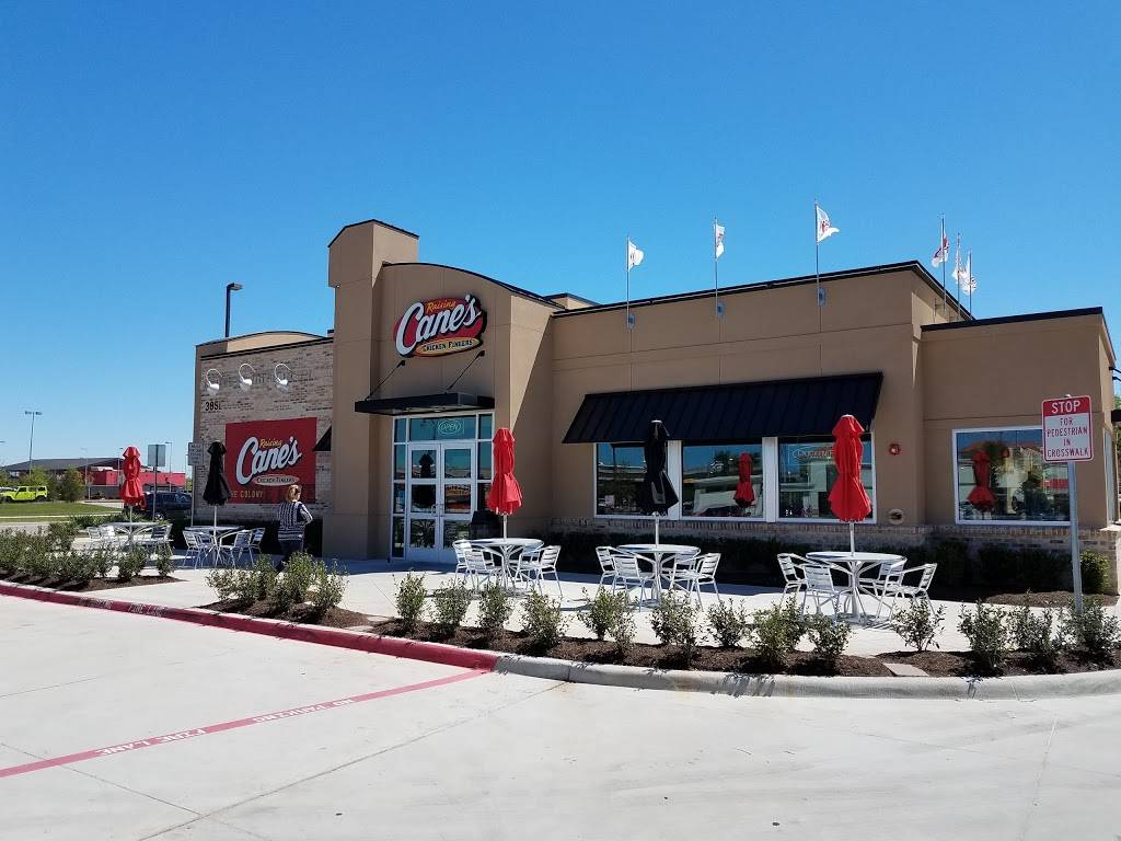 Raising Canes Chicken Fingers | meal takeaway | 3851 Plano Pkwy, The Colony, TX 75056, USA | 2144946291 OR +1 214-494-6291