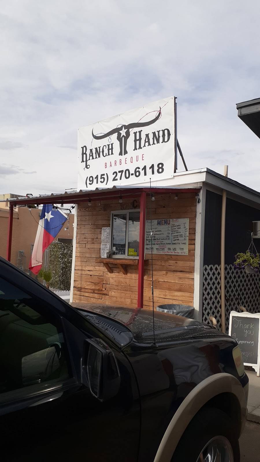Ranch Hand Barbeque | restaurant | 6740 Doniphan Dr Suite C, Canutillo, TX 79835, USA | 9152706118 OR +1 915-270-6118
