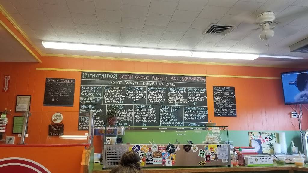 Ocean Grove Burrito Bar | restaurant | 2125, 531 Wilbur Ave, Swansea, MA 02777, USA | 5085988904 OR +1 508-598-8904