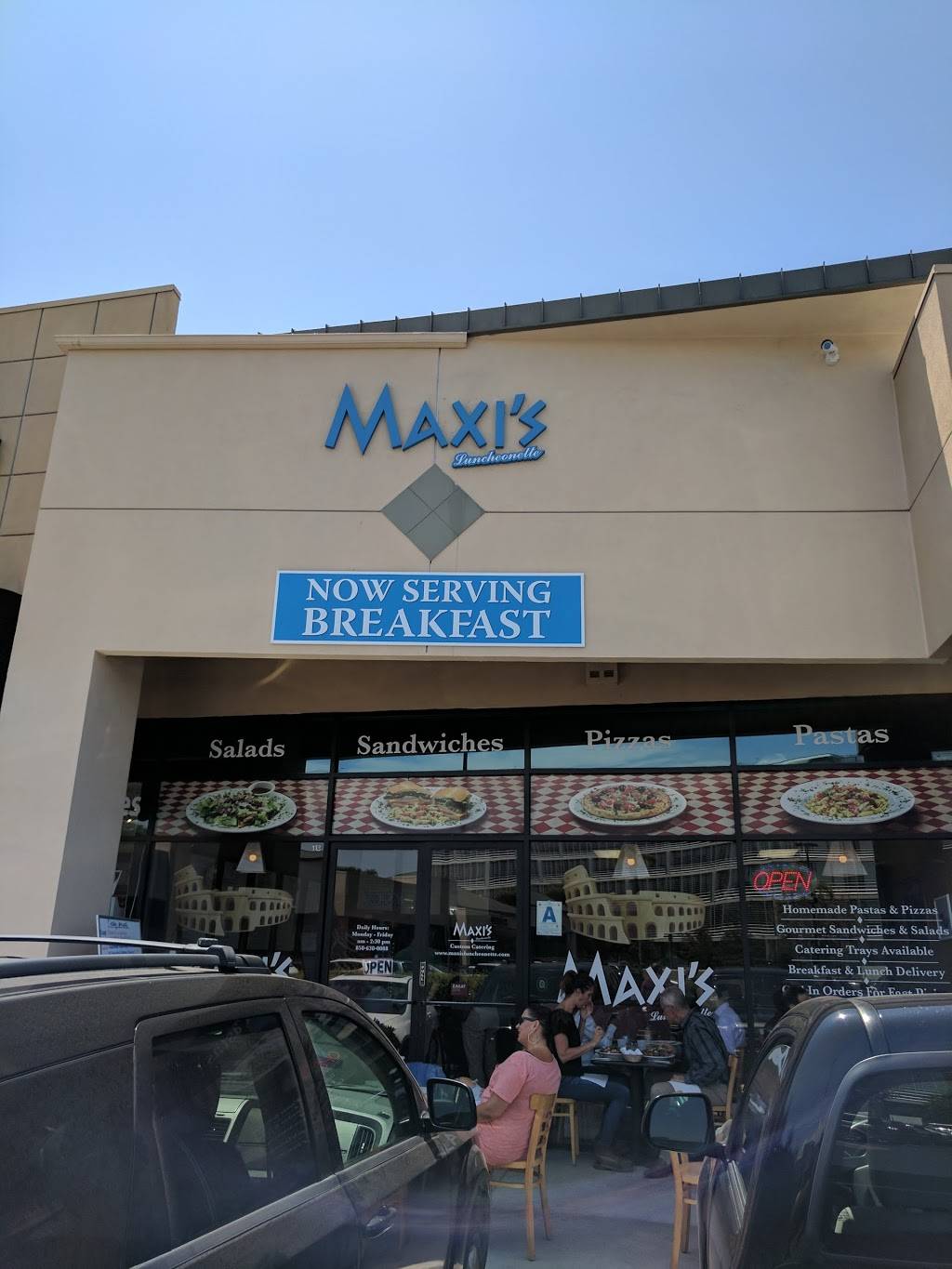Maxis Lunchonette | restaurant | 10068 Pacific Heights Blvd, San Diego, CA 92121, USA | 8586380088 OR +1 858-638-0088