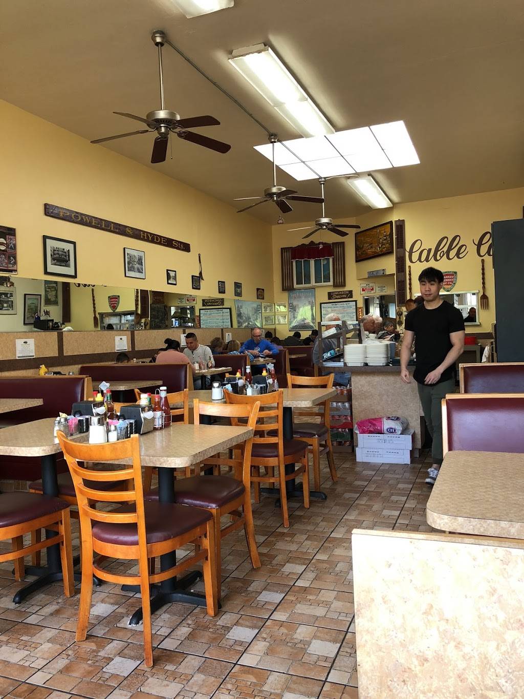 Cable Car Cafe | cafe | 423 1, 2 Grand Ave, South San Francisco, CA 94080, USA | 6509529533 OR +1 650-952-9533