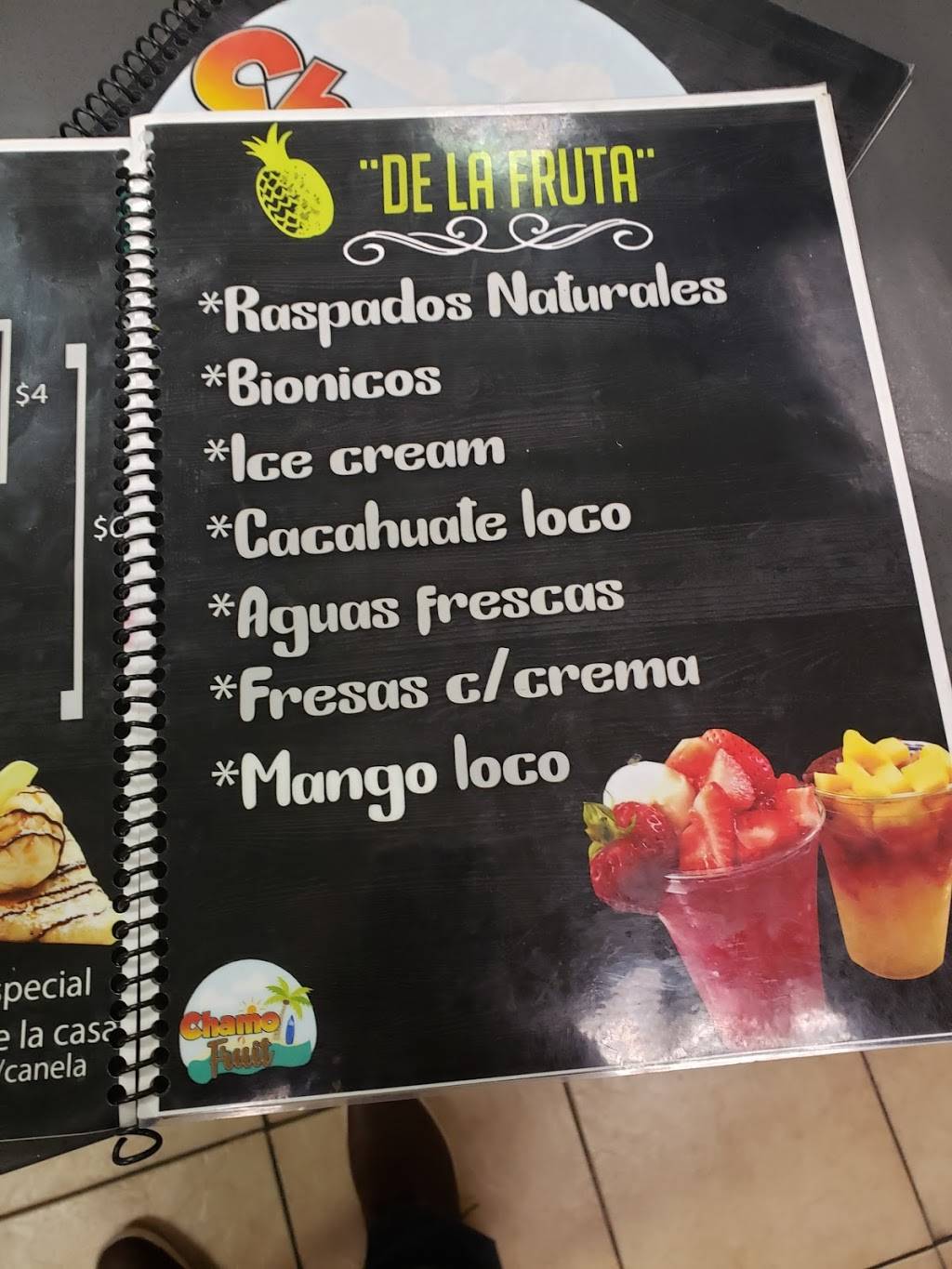 Chamo Fruit - Raspados Naturales & Snacks | restaurant | 6166 Whittier Blvd, East Los Angeles, CA 90022, USA | 3232133143 OR +1 323-213-3143