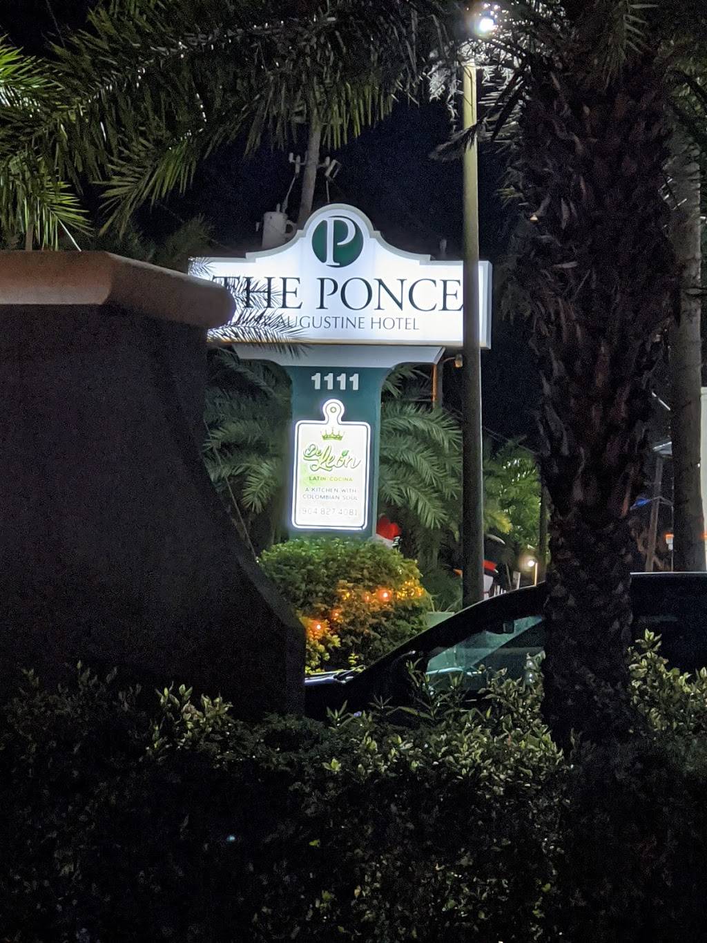 De Leon Latin Cocina | restaurant | 1111 N Ponce De Leon Blvd, St. Augustine, FL 32084, USA | 9048274081 OR +1 904-827-4081