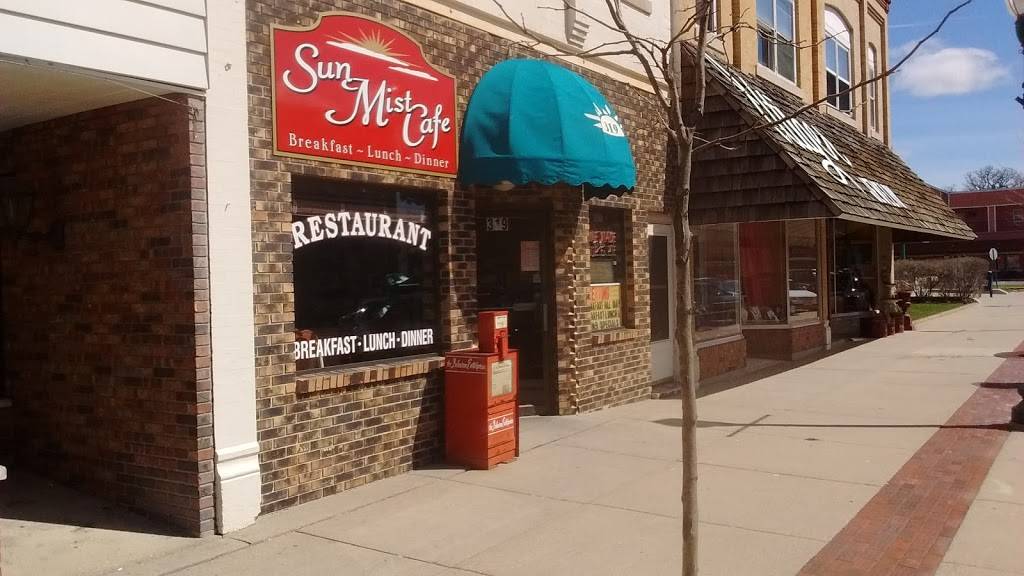 Sunmist Cafe | restaurant | 319 E Walworth Ave, Delavan, WI 53115, USA | 2627409050 OR +1 262-740-9050