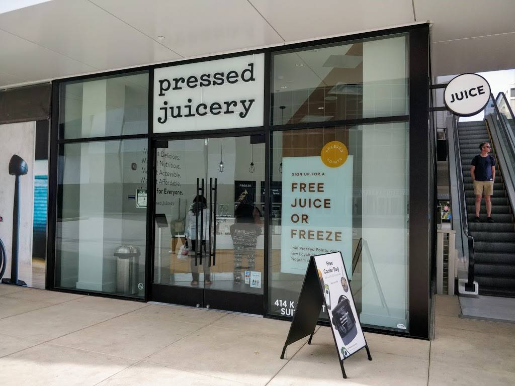 Pressed Juicery | restaurant | 414 K St STE 140, Sacramento, CA 95814, USA | 9164422090 OR +1 916-442-2090