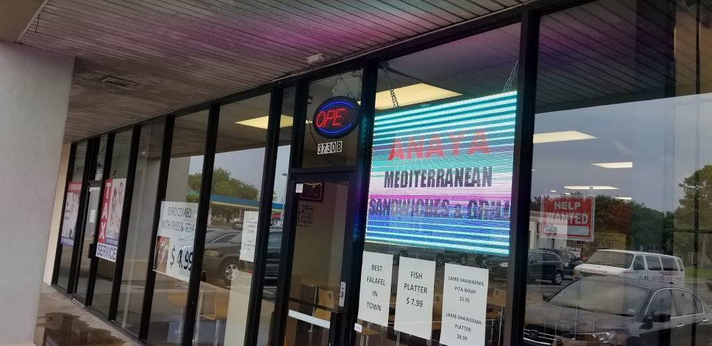 Anaya Mediterranean Sandwiches & Grill | restaurant | 3730 S Gessner Rd, Houston, TX 77063, USA | 2819743918 OR +1 281-974-3918
