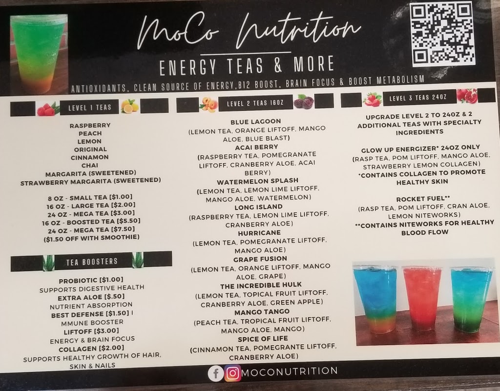 MoCo Nutrition | restaurant | 19857 Century Blvd, Germantown, MD 20874, USA | 2409124334 OR +1 240-912-4334