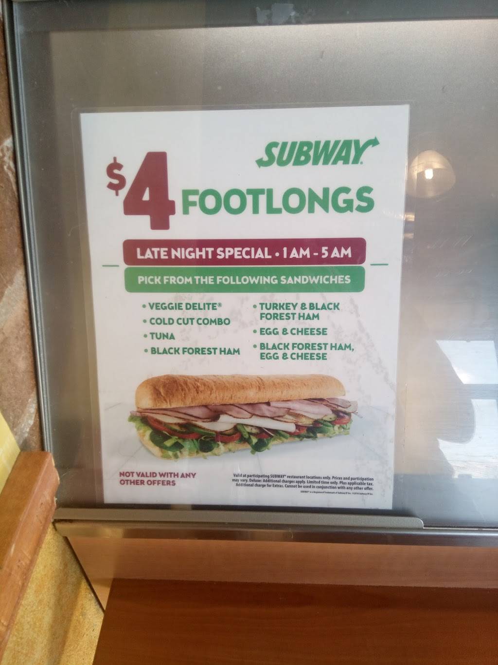 Subway Restaurants | restaurant | 701 W Elms Rd #360, Killeen, TX 76542, USA | 2545013528 OR +1 254-501-3528