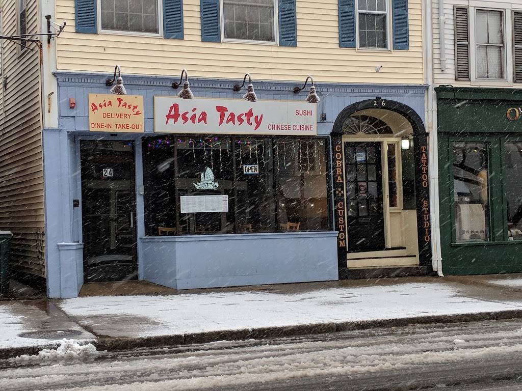 Asia Tasty | restaurant | 24 Main St, Plymouth, MA 02360, USA | 5087477888 OR +1 508-747-7888