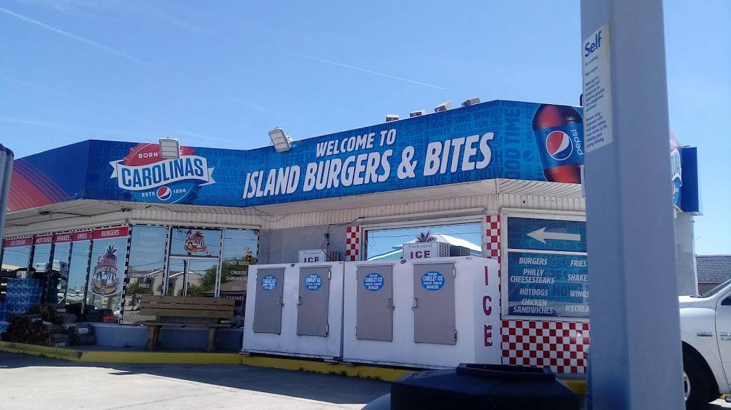 Island Burgers & Bites | restaurant | 111 Carl Winner Dr, Carolina Beach, NC 28428, USA | 9104586217 OR +1 910-458-6217
