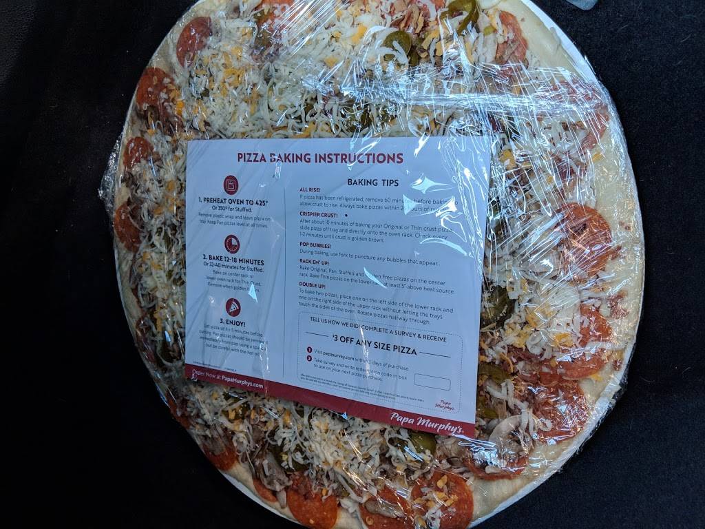 Papa Murphys | Take N Bake Pizza | meal takeaway | 9160 S Houghton Rd, Tucson, AZ 85747, USA | 5206635755 OR +1 520-663-5755