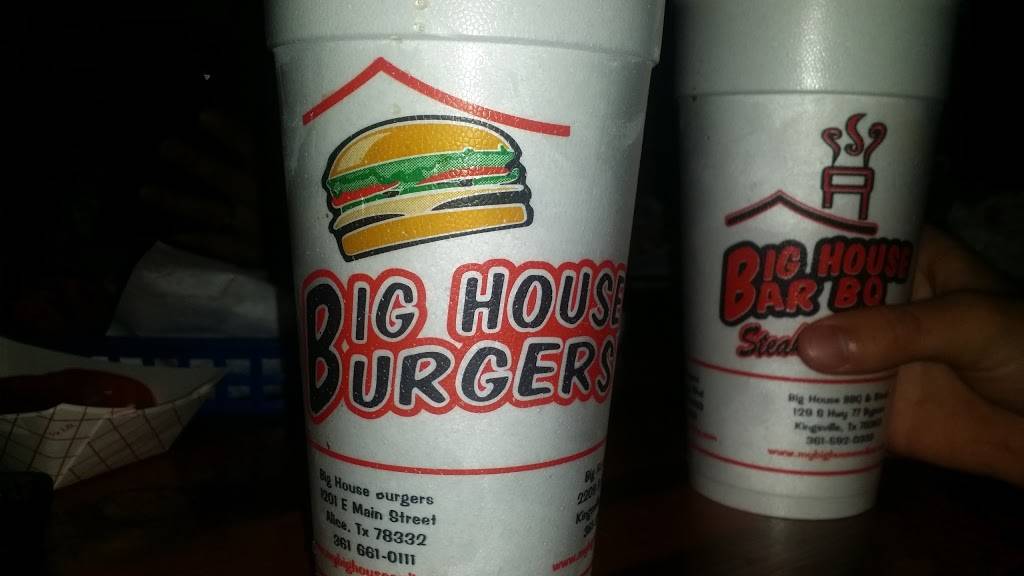Big House Burgers | restaurant | 1201 E Main St, Alice, TX 78332, USA | 3616610111 OR +1 361-661-0111