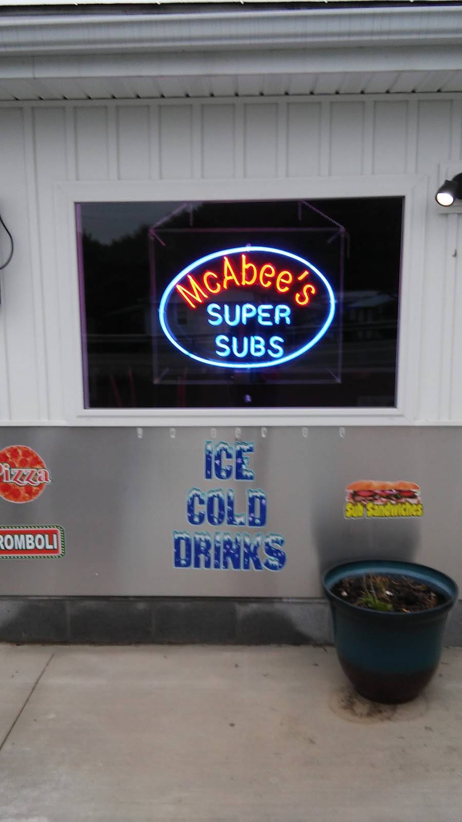 Mc Abees Super Sub | restaurant | 5992 California Ave, Altoona, PA 16602, USA | 8145151077 OR +1 814-515-1077
