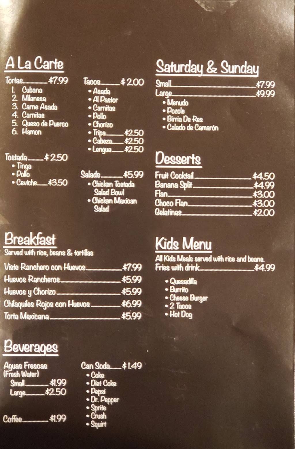 DE LEON MÉXICAN FOOD | restaurant | 1201 California Ave, Reno, NV 89509, USA | 7755074177 OR +1 775-507-4177