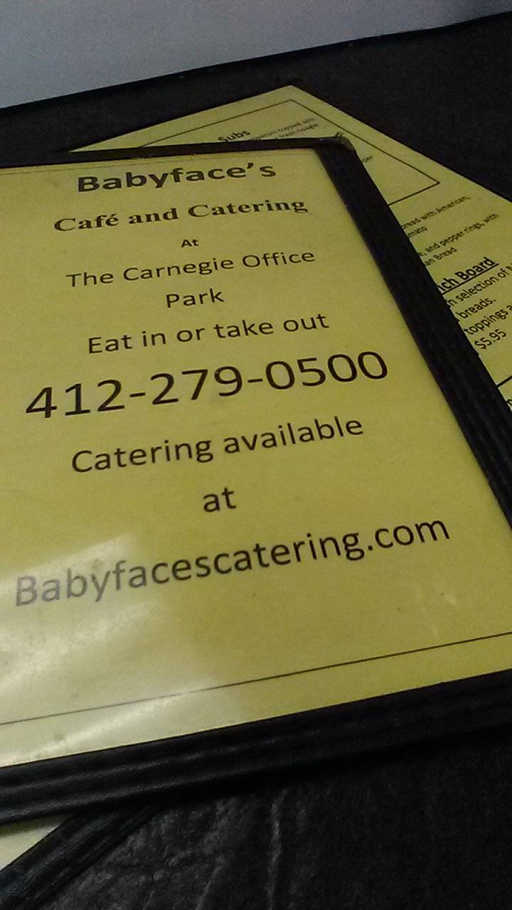 Babyfaces Cafe and Catering | restaurant | 600 N Bell Ave, Carnegie, PA 15106, USA | 4122790500 OR +1 412-279-0500