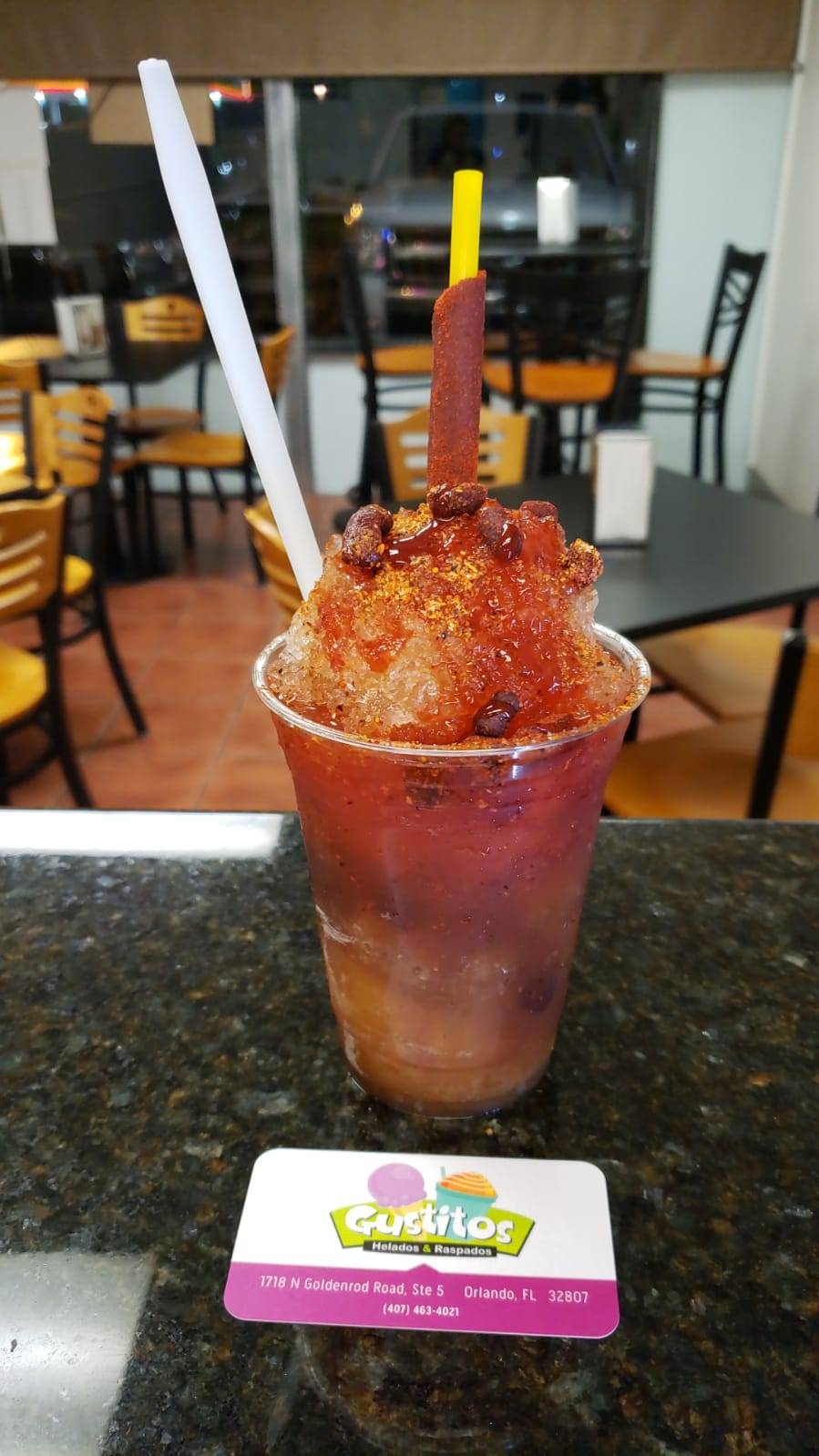 Gustitos Helados y Raspados | restaurant | 1718 N Goldenrod Rd Suite 5, Orlando, FL 32807, USA | 4074634021 OR +1 407-463-4021