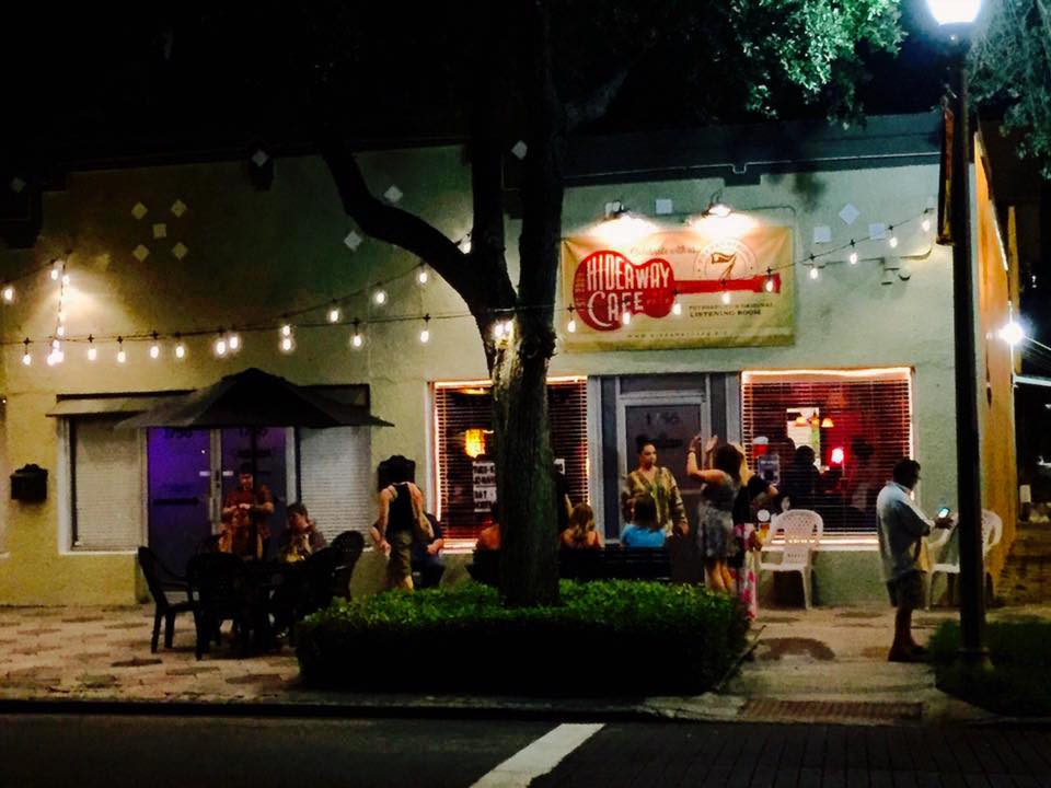 Hideaway Cafe | restaurant | 1756 Central Ave, St. Petersburg, FL 33712, USA | 7276447895 OR +1 727-644-7895