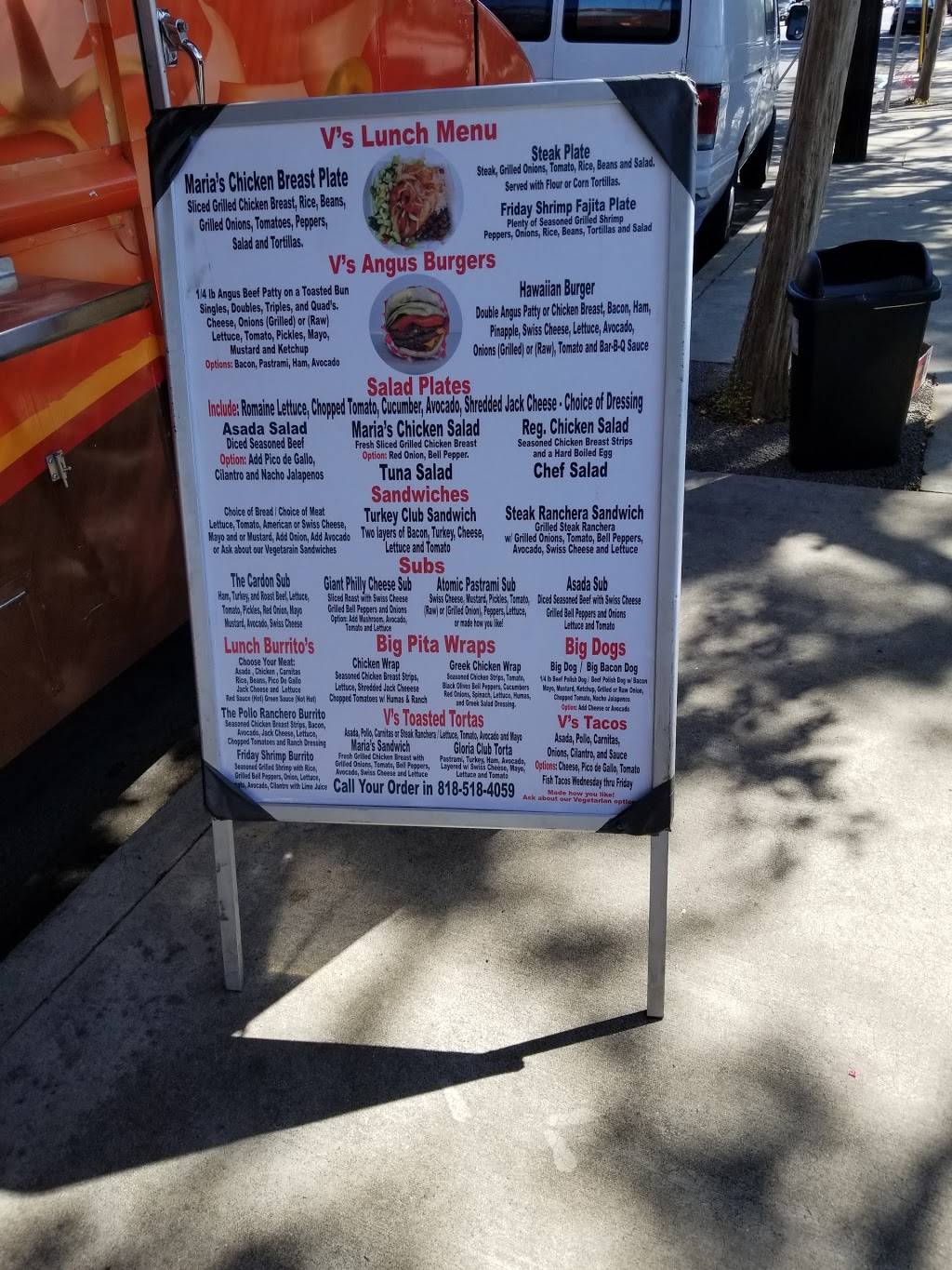 V’s Grill | meal takeaway | 7700 Gloria Ave, Van Nuys, CA 91406, USA | 8185184059 OR +1 818-518-4059