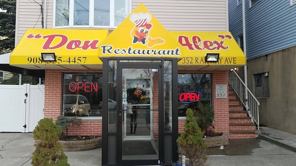 Don Alex Restaurant | restaurant | 352 Rahway Ave, Elizabeth, NJ 07202, USA | 9083554457 OR +1 908-355-4457