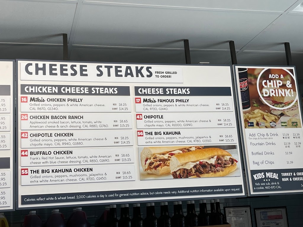 Jersey Mikes Subs | meal takeaway | 11841 Alamo Ranch Pkwy Suite 110, San Antonio, TX 78253, USA | 2102639244 OR +1 210-263-9244