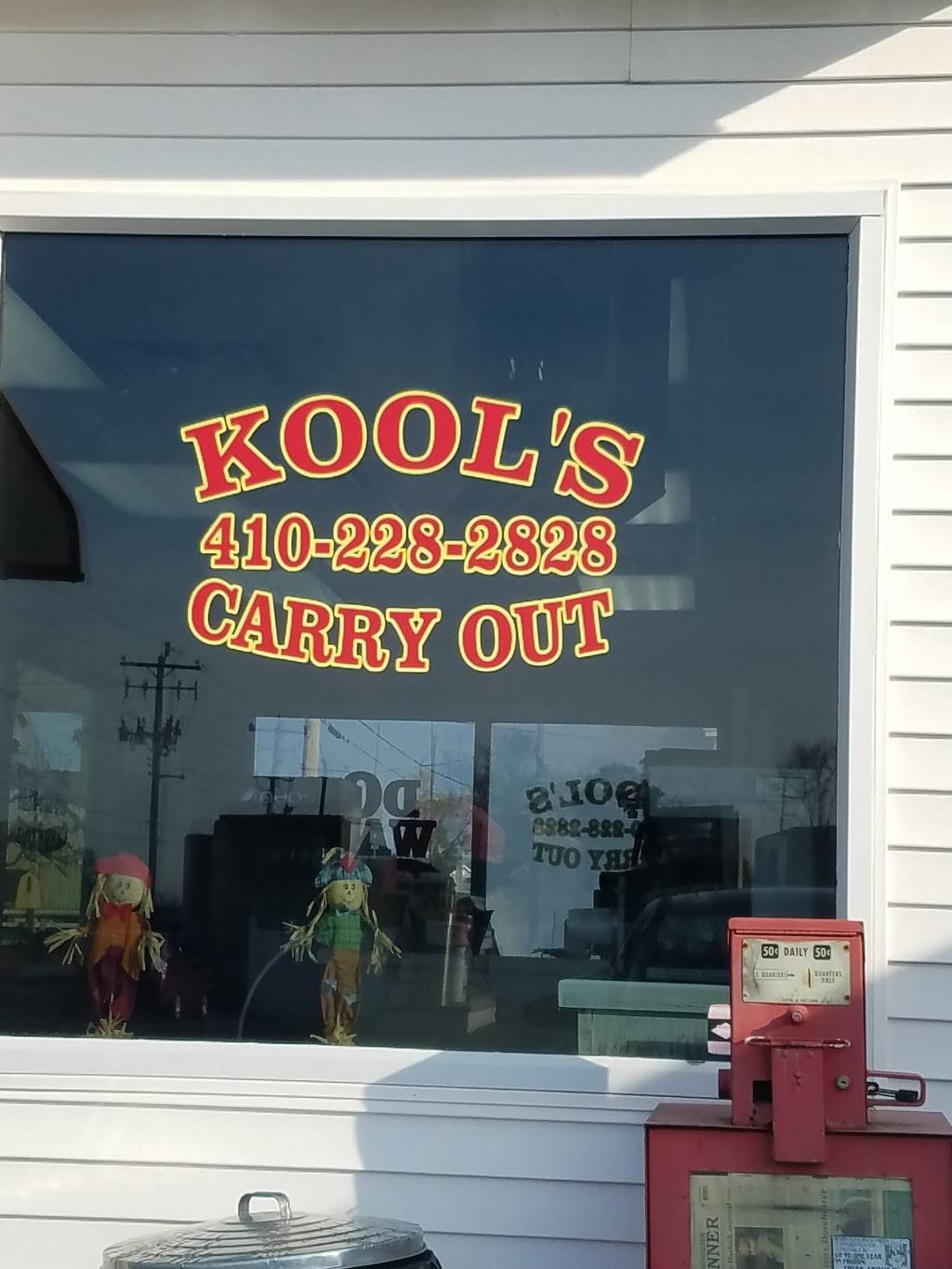 Kools Carry-Out | meal takeaway | 112 Washington St, Cambridge, MD 21613, USA | 4102282828 OR +1 410-228-2828