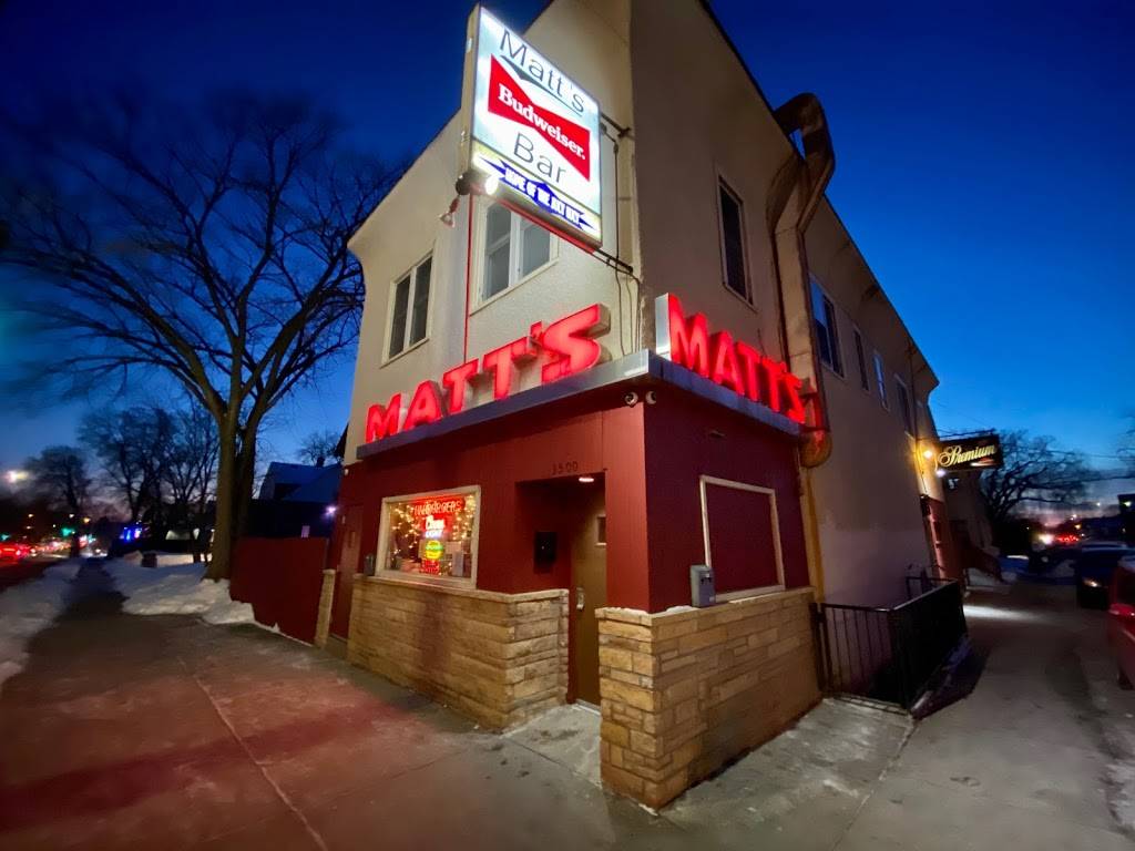 Matts Bar and Grill | restaurant | 3500 Cedar Ave, Minneapolis, MN 55407, USA | 6127227072 OR +1 612-722-7072